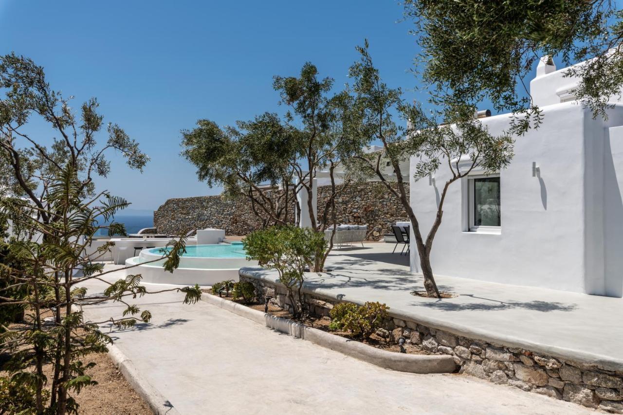 Villa In Mykonos - 6 Bedroom - 1Km From Mykonos Town - Infinity Pool - Sunset View ภายนอก รูปภาพ