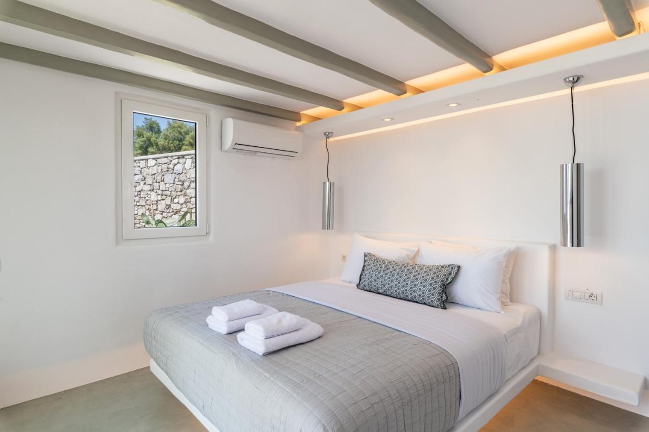 Villa In Mykonos - 6 Bedroom - 1Km From Mykonos Town - Infinity Pool - Sunset View ภายนอก รูปภาพ